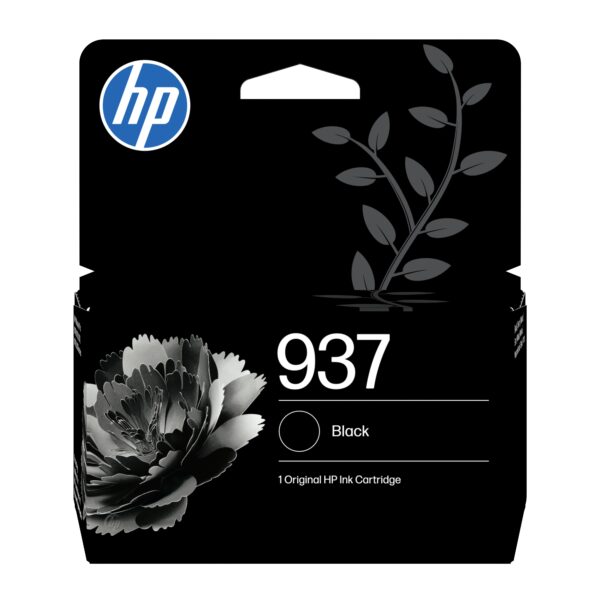 HP 937 Black Original Ink Cartridge - 4S6W5NE SE1