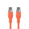 Hyper HyperJuice Flex USB-C Silicone Cable - 1.5m, Orange