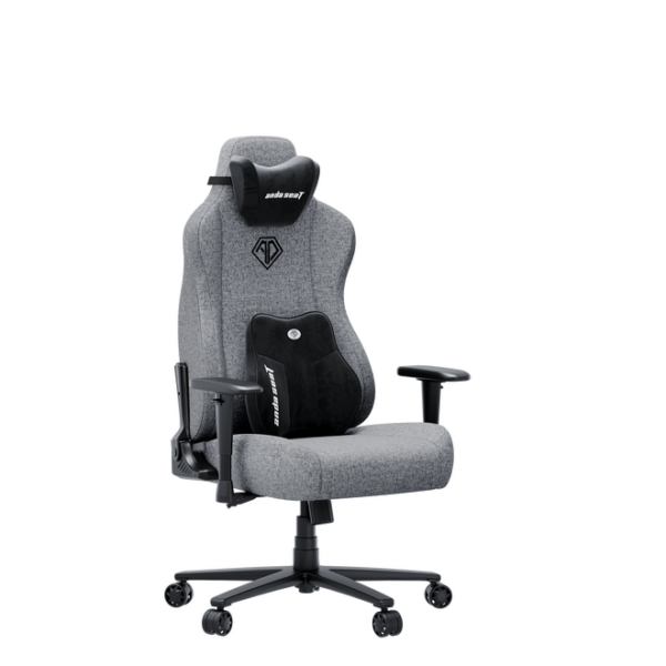 AndaSeat Novis Ultra XL Gaming Chair - Grey Linen Fabric