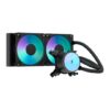 Fractal Design Radius 240 RGB All-in-One CPU Liquid Cooler - Black Fractal Design Radius 240 RGB All-in-One CPU Liquid Cooler - Black