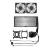 Fractal Design Radius 240 RGB All-in-One CPU Liquid Cooler - Black Fractal Design Radius 240 RGB All-in-One CPU Liquid Cooler - Black