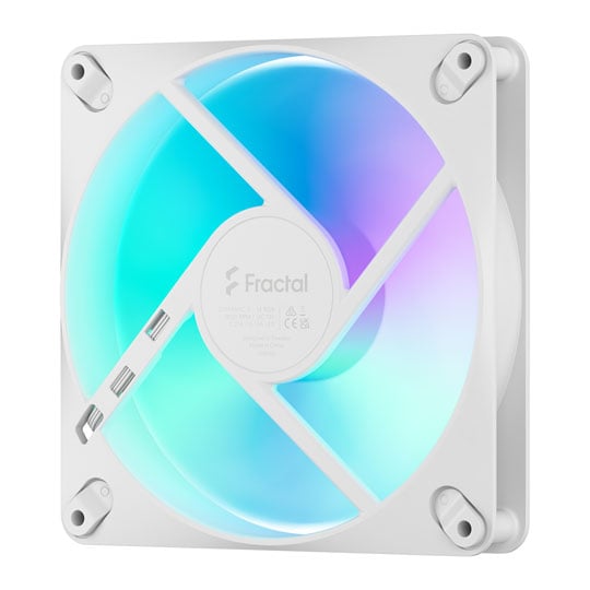 Fractal Design Dynamic 3 140 mm RGB PWM Fan - White Fractal Design Dynamic 3 140mm RGB PWM Fan - White