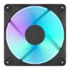 Fractal Design Dynamic 3 140mm RGB PWM Fans - Black, 3-Pack