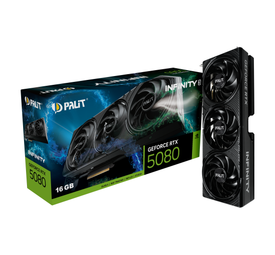 Palit GeForce RTX 5080 Infinity 3 16GB GDDR7 Graphics Card