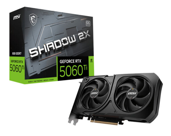 MSI RTX 5060 TI 8G SHADOW 2X OC PLUS