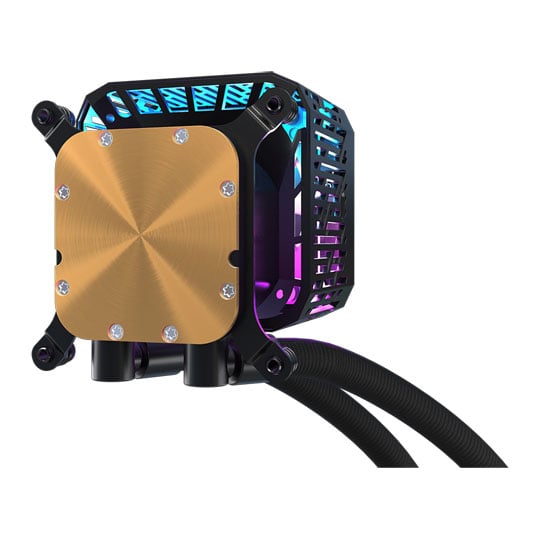 ASRock Phantom Gaming 360 LCD Liquid CPU Cooler - Black