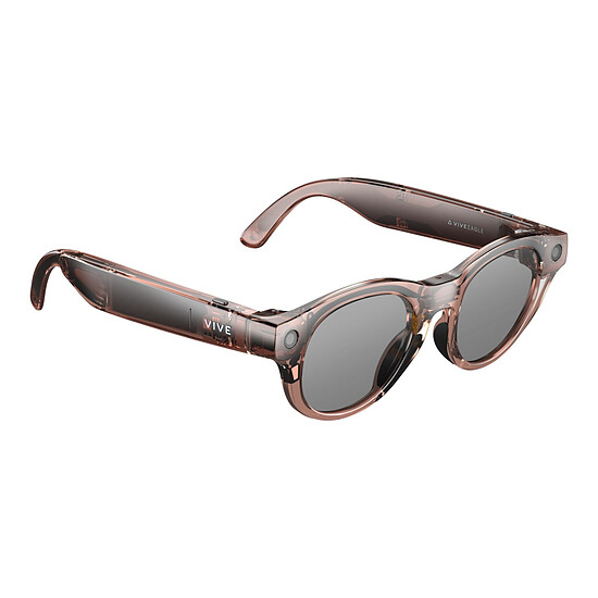 VIVE Eagle Round Smart Sunglasses - Apricot VIVE Eagle Round Smart Sunglasses - Apricot