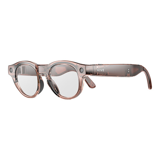 VIVE EAGLE Pantos Smart Glasses - Adaptive, Clear Brown VIVE EAGLE Pantos Smart Glasses - Adaptive, Clear Brown