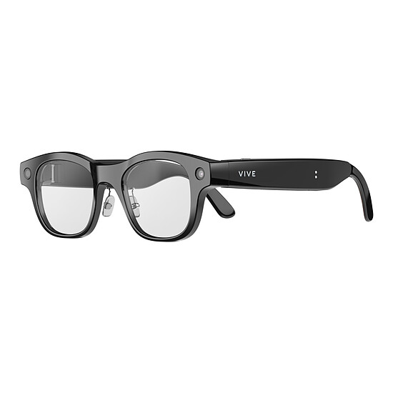 VIVE EAGLE Square Smart Glasses - Adaptive, Glossy Black VIVE EAGLE Square Smart Glasses - Adaptive, Glossy Black