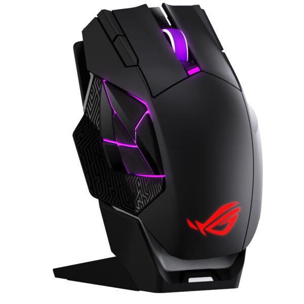 ASUS ROG Spatha X 65K mouse Gaming Right-hand RF Wireless + Bluetooth + USB Type-A Optical 65000 DPI