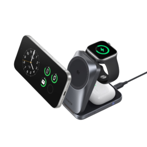 Anker Prime Foldable 3-in-1 Wireless Charging Station - B25N1V11 Anker Prime Foldable 3-in-1 Wireless Charging Station - B25N1V11