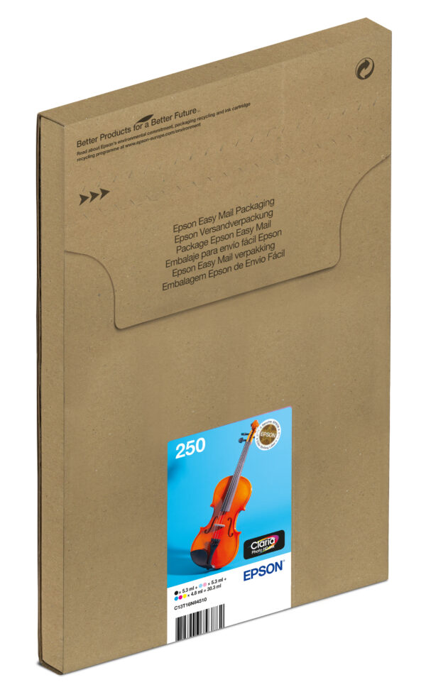 MULTI 6-COLOURS 250 VIOLIN EASYMAIL