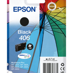 SINGLE BLACK 406 UMBRELLA INK