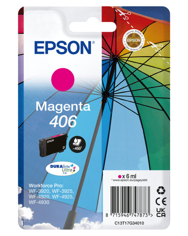 SINGLE MAGENTA 406 UMBRELLA INK
