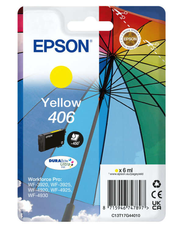 SINGLE YELLOW 406 UMBRELLA INK