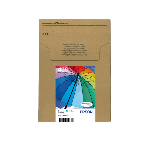 MULTI 4-COLOUR 406 UMBRELLA EM INK