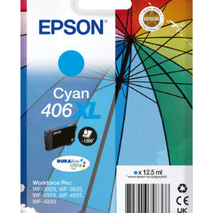 SINGLE CYAN 406XL UMBRELLA INK