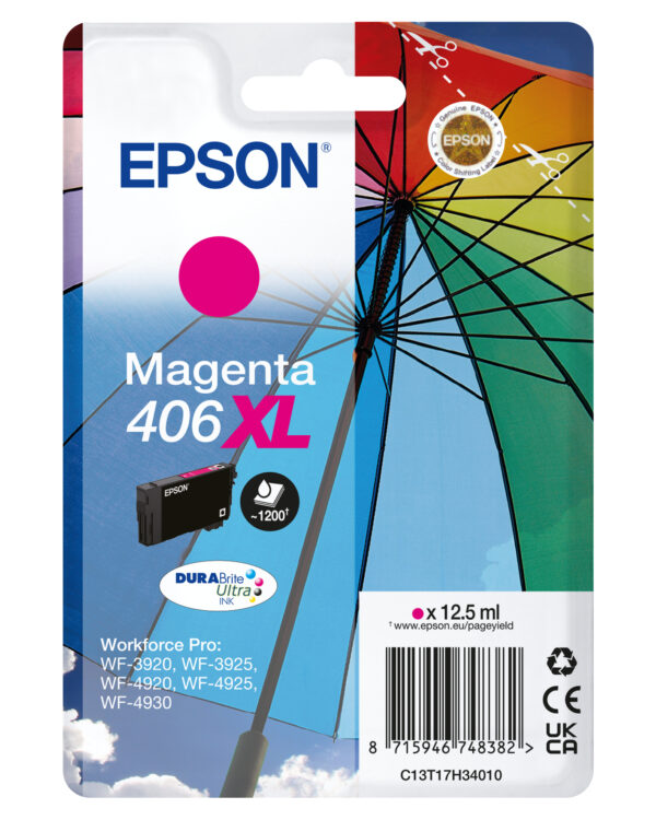 SINGLE MAGENTA 406XL UMBRELLA INK