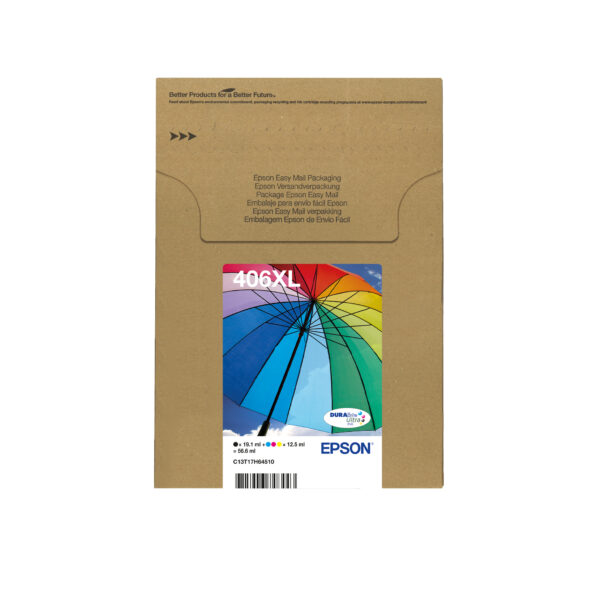 MULTI 4-COLOUR 406XL EM UMBRELLA INK