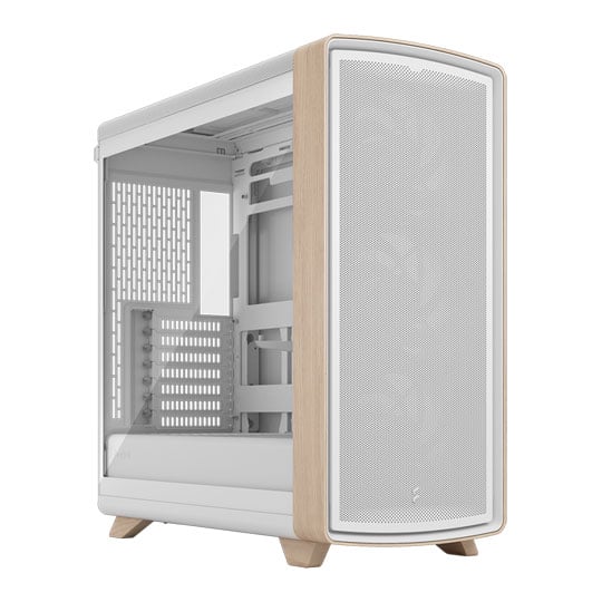 Fractal Design Summit PC Case - Chalk White, Clear Glass Fractal Design Summit PC Case - Chalk White, Clear Glass