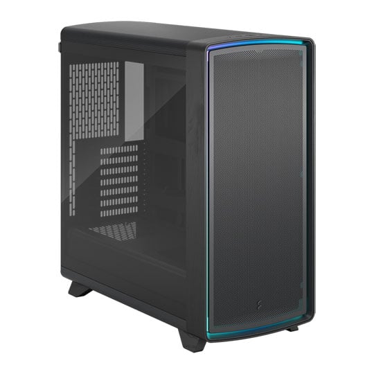 Fractal Design Summit Ambience PC Case - Blackout, Light-Tint Glass Fractal Design Summit Ambience PC Case - Blackout, Light-Tint Glass