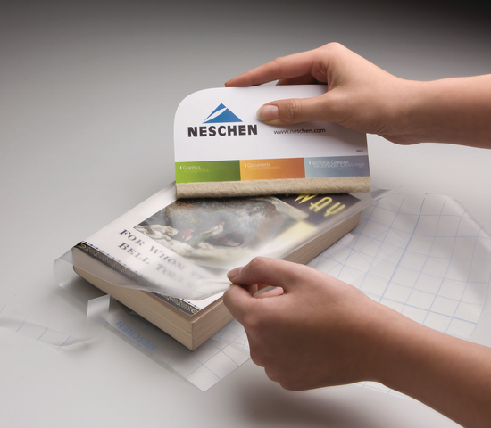 Neschen Filmolux Soft Self-Adhesive Book Protection Film - 34 cm x 25 m