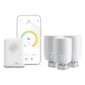 TP-Link Kasa KE100 Smart Radiator Bundle - 3 Valves and Hub