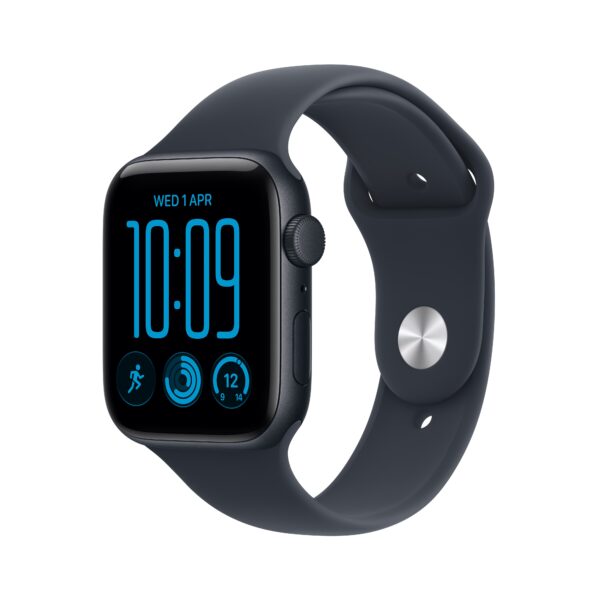 Apple Watch SE 3 44mm GPS - Midnight, Navy Sport Band M/L Apple Watch SE 3 44mm GPS - Midnight, Navy Sport Band M/L