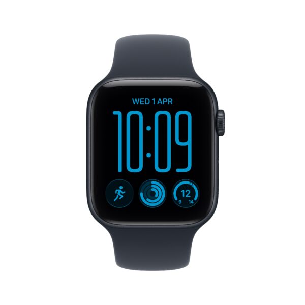 Apple Watch SE 3 44mm GPS - Midnight, Navy Sport Band M/L Apple Watch SE 3 44mm GPS - Midnight, Navy Sport Band M/L