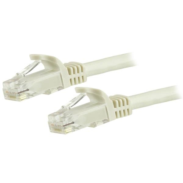 7.5M WHITE CAT6 UTP SNAGLESS PATCH