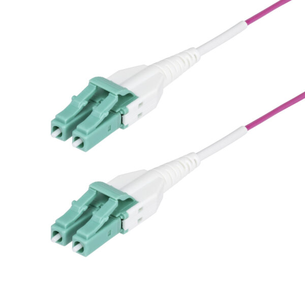 1M OM4 LC-LC DUPLEX FIBER CABLE
