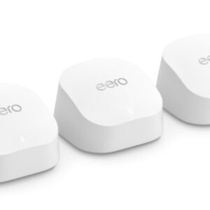 eero 6+ Dual-Band Wi-Fi 6 Mesh System - 3-Pack