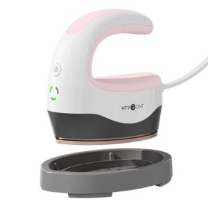 HTVRONT H1 Pro Mini Heat Press - Pastel Pink
