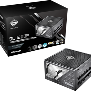 SL-1200P ASRock Steel Legend SL-1200P 1200W Platinum Modular Power Supply