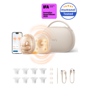 eufy Wearable Breast Pump S2 Pro Set with Charging Case