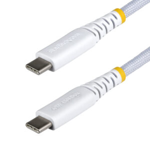 3M WHITE USB-C 60W BRAIDED CABLE 3M WHITE USB-C 60W BRAIDED CABLE
