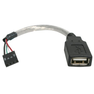 6INCH USB-A FEMALE TO MOTHERBOARD 6INCH USB-A FEMALE TO MOTHERBOARD