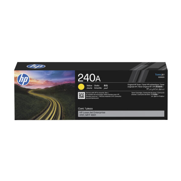 HP 240A YLW LASERJET TONER CARTRIDGE