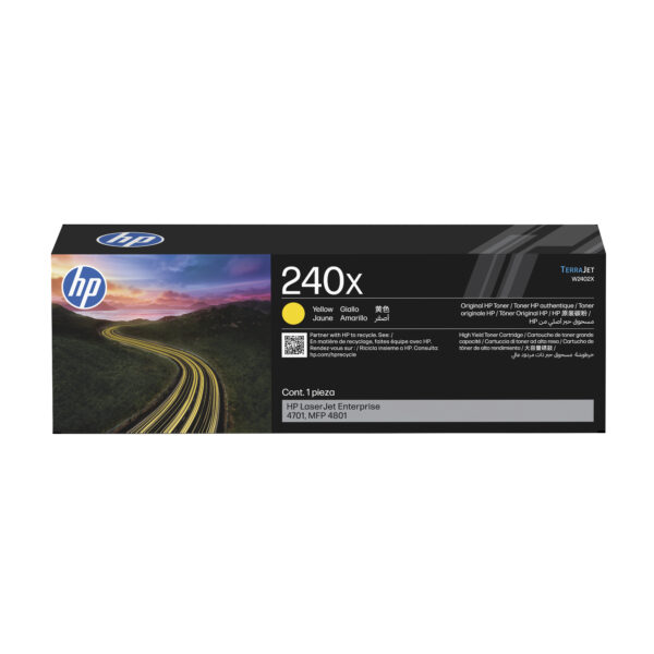 HP 240X YLW LASERJET TONER CARTRIDGE