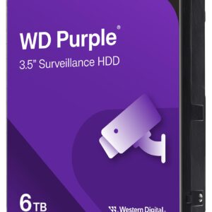 Western Digital WD Purple 6TB Surveillance Hard Drive - WD64PURZ Western Digital WD Purple 6TB Surveillance Hard Drive - WD64PURZ