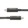 StarTech.com Active Thunderbolt 4 USB-C Cable - 2 m, 40 Gbps, 100 W