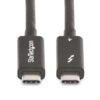 StarTech.com Active Thunderbolt 4 USB-C Cable - 2 m, 40 Gbps, 100 W