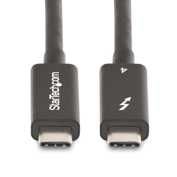 StarTech.com Active Thunderbolt 4 USB-C Cable - 2 m, 40 Gbps, 100 W