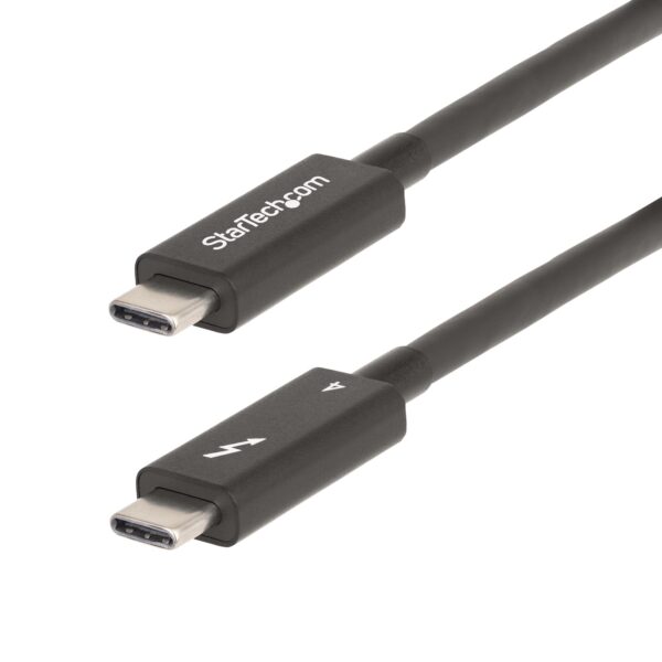 StarTech.com Active Thunderbolt 4 USB-C Cable - 2 m, 40 Gbps, 100 W