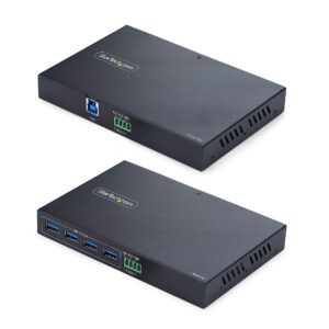 StarTech.com 4-Port USB 3.0 Extender - Up to 100 m over Cat6a StarTech.com 4-Port USB 3 Extender Kit - 100m Cat6a