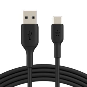 Belkin USB-C to USB-A Cable (1m / 3.3ft, Black) | Belkin (Blk - CAB001BT1MBK)