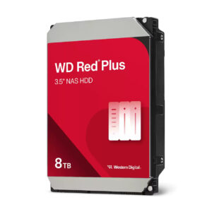 WD RED PLUS INTERNAL NAS HDD - 8TB WD Red Plus 8TB 3.5-inch SATA Hard Drive - WD80EFPX