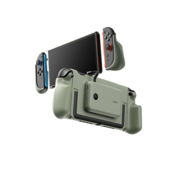 Belkin Gaming Charging Grip for Nintendo Switch 2 (Olive - ENA019HQOL)