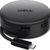 DELL DA326 Wired USB 3.2 Gen 1 (3.1 Gen 1) Type-C Black