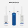 Hyper HyperJuice Flex 10K 30W Power Bank - Blue